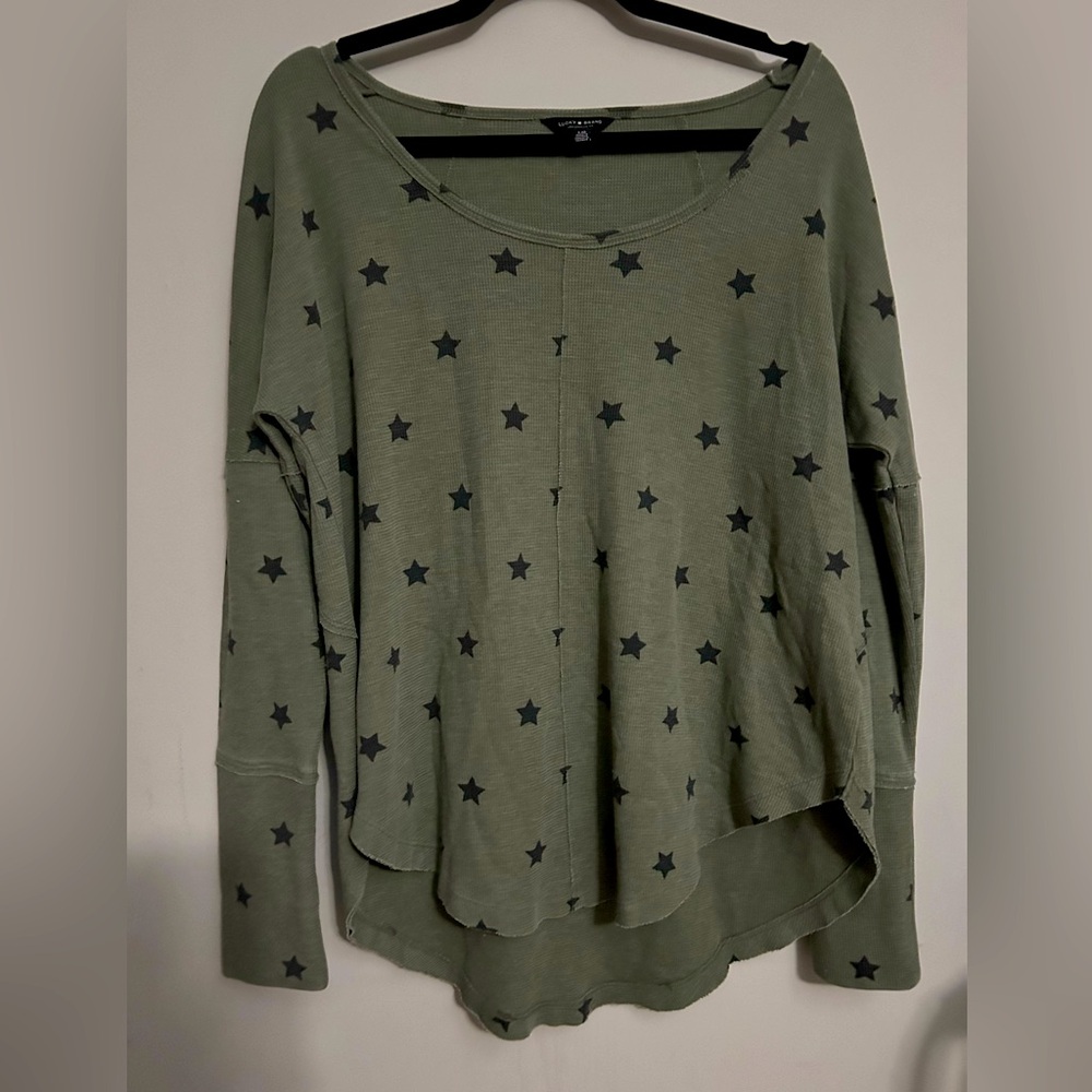 Lucky brand women’s long sleeve shirt